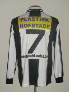 Eendracht Aalst 2006-07 Home shirt PLAYER ISSUE #7