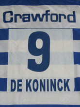 Load image into Gallery viewer, KAA Gent 2001-02 Home shirt L/S L #9 De Koninck