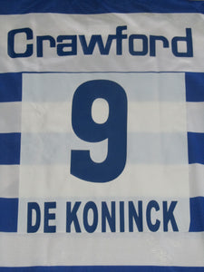 KAA Gent 2001-02 Home shirt L/S L #9 De Koninck