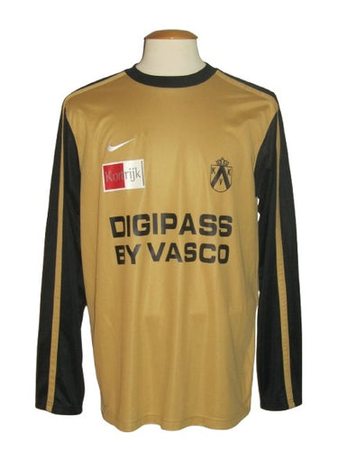 Kortrijk KV 2011-12 Away shirt L/S L