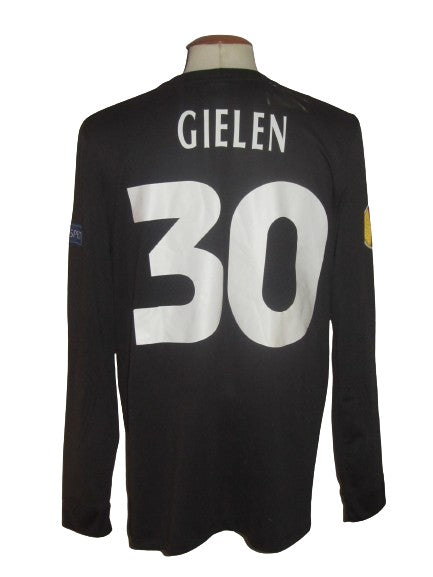 KRC Genk 2013-14 Keeper shirt MATCH ISSUE Europa League #30 Brian Gielen