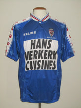 Load image into Gallery viewer, Royal Excel Mouscron 1997-98 Away shirt MATCH ISSUE/WORN #9 Frédéric Pierre