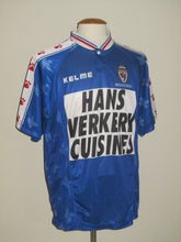 Load image into Gallery viewer, Royal Excel Mouscron 1997-98 Away shirt MATCH ISSUE/WORN #9 Frédéric Pierre