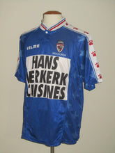 Load image into Gallery viewer, Royal Excel Mouscron 1997-98 Away shirt MATCH ISSUE/WORN #9 Frédéric Pierre