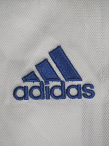 Club Brugge 2000-02 Away shirt MATCH ISSUE/WORN UEFA CUP #3 Timmy Simons *signed*