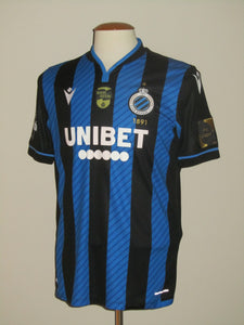 Club Brugge 2020-21 Home shirt MATCH ISSUE/WORN #7 Tahith Chong