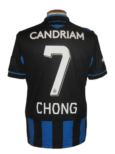 Club Brugge 2020-21 Home shirt MATCH ISSUE/WORN #7 Tahith Chong