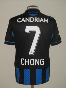Club Brugge 2020-21 Home shirt MATCH ISSUE/WORN #7 Tahith Chong