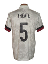 Load image into Gallery viewer, Rode Duivels 2020-22 Away shirt MATCH ISSUE/WORN U21 #5 Arthur Theate