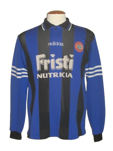 Club Brugge 1995-96 Home shirt L/S M PLAYER ISSUE YOUTH #5