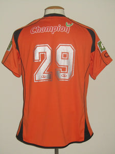 RCS Charleroi 2010-11 Away shirt MATCH ISSUE/WORN #29 Allesandro Cordaro