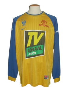 Sint-Truiden VV 2001-02 Home shirt MATCH ISSUE/WORN #11 Kris Buvens