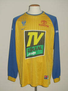 Sint-Truiden VV 2001-02 Home shirt MATCH ISSUE/WORN #11 Kris Buvens