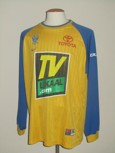 Sint-Truiden VV 2001-02 Home shirt MATCH ISSUE/WORN #11 Kris Buvens