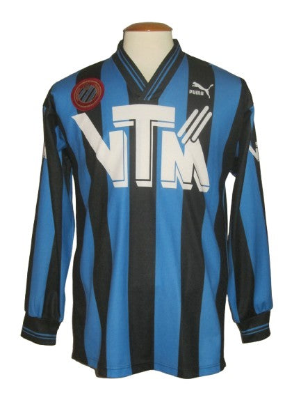 Club Brugge 1992-94 Home shirt L/S M