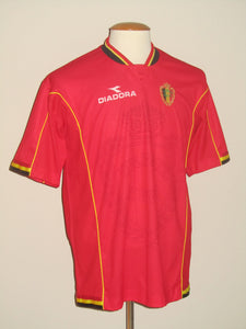 Rode Duivels 1998 WK Home shirt L