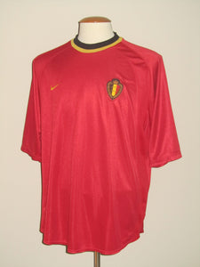 Rode Duivels 2000-02 Home shirt XL