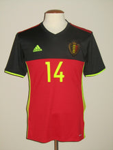 Load image into Gallery viewer, Rode Duivels 2016-18 WK Qualifiers Home shirt S #14 Dries Mertens