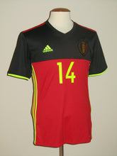 Load image into Gallery viewer, Rode Duivels 2016-18 WK Qualifiers Home shirt S #14 Dries Mertens