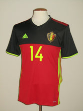 Load image into Gallery viewer, Rode Duivels 2016-18 WK Qualifiers Home shirt S #14 Dries Mertens