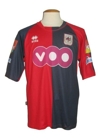 RFC Liège 2008-09 Home shirt MATCH ISSUE/WORN #20