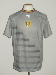 Rode Duivels 2014 WK Keeper shirt #1 Thibaut Courtois