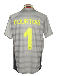 Rode Duivels 2014 WK Keeper shirt #1 Thibaut Courtois