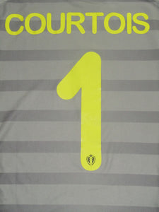 Rode Duivels 2014 WK Keeper shirt #1 Thibaut Courtois