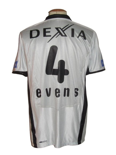 Club Brugge 2008-09 Away shirt MATCH ISSUE/WORN #4 Bernt Evens
