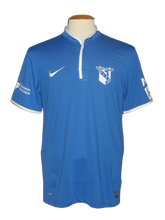 Load image into Gallery viewer, CS Visé 2013-14 Home shirt MATCH ISSUE/WORN #14 Jonathan Benteke