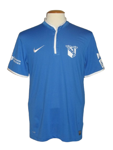 CS Visé 2013-14 Home shirt MATCH ISSUE/WORN #14 Jonathan Benteke