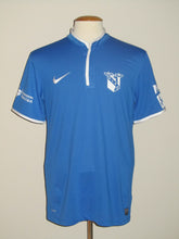 Load image into Gallery viewer, CS Visé 2013-14 Home shirt MATCH ISSUE/WORN #14 Jonathan Benteke