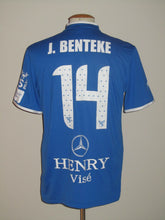 Load image into Gallery viewer, CS Visé 2013-14 Home shirt MATCH ISSUE/WORN #14 Jonathan Benteke