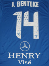 Load image into Gallery viewer, CS Visé 2013-14 Home shirt MATCH ISSUE/WORN #14 Jonathan Benteke