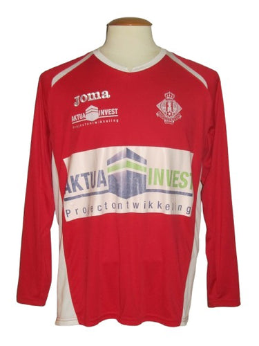 Hoogstraten VV 2013-14 Home shirt MATCH ISSUE/WORN #9 Tom Boere
