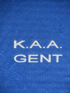 KAA Gent 1998-99 Home shirt MATCH ISSUE/WORN #25