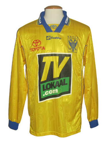 Sint-Truiden VV 2000-01 Home shirt MATCH ISSUE/WORN #9 Filip Fiers