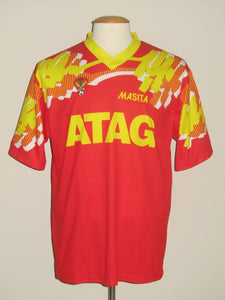 Germinal Ekeren 1993-94 Home shirt MATCH ISSUE/WORN #4 Mike Verstraeten
