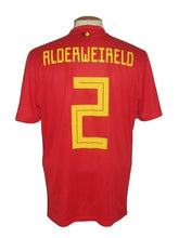 Load image into Gallery viewer, Rode Duivels 2018-19 Home shirt L #2 Toby Alderweireld
