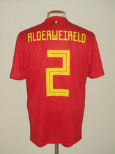 Load image into Gallery viewer, Rode Duivels 2018-19 Home shirt L #2 Toby Alderweireld