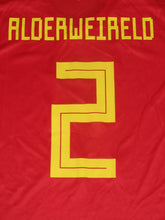 Load image into Gallery viewer, Rode Duivels 2018-19 Home shirt L #2 Toby Alderweireld