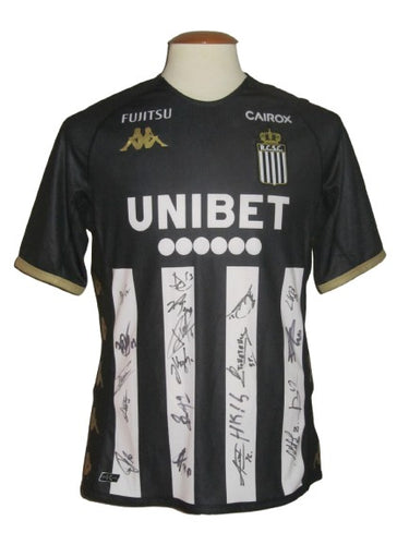 RCS Charleroi 2022-23 Home shirt M *signed & new with tags*