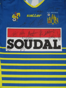 KVC Westerlo 2017-18 Away shirt S *signed*