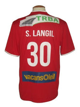 Load image into Gallery viewer, Royal Excel Mouscron Peruwelz 2014-15 Home shirt MATCH ISSUE/WORN #30 Steven Langil
