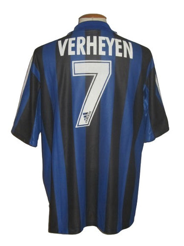 Club Brugge 2000-02 Home shirt XXL #7 Gert Verheyen