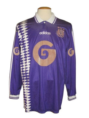 RSC Anderlecht 1994-95 Home shirt MATCH ISSUE/WORN #9