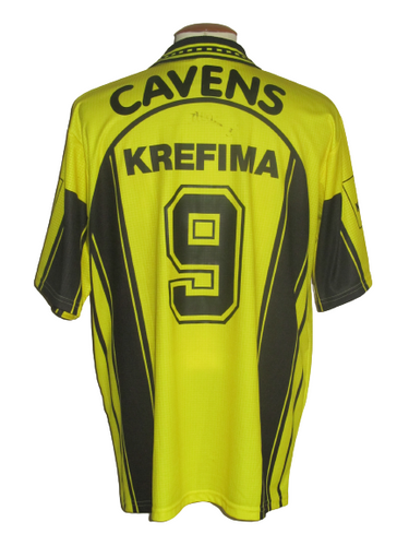 Lierse SK 1999-00 Home shirt XL #9 Jurgen Cavens