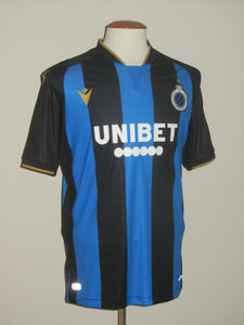 Club Brugge 2021-22 Home shirt M #25 Ruud Vormer *mint*