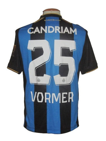 Club Brugge 2021-22 Home shirt M #25 Ruud Vormer *mint*