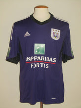 Load image into Gallery viewer, RSC Anderlecht 2013-14 Home shirt MATCH ISSUE/WORN #39 Anthony Vandenborre
